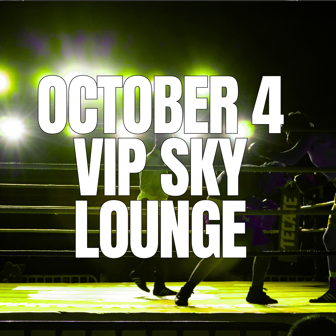 Octoober 4 VIP: Standing Upper-Level + Private Bar
