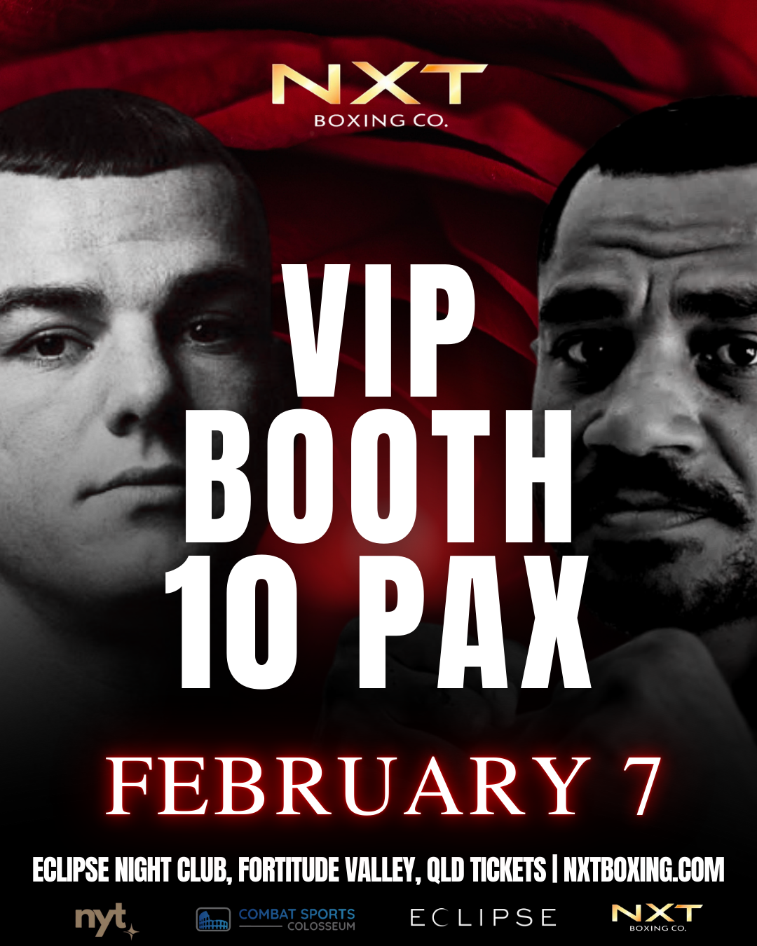 FEB 7 Booth (10 people)