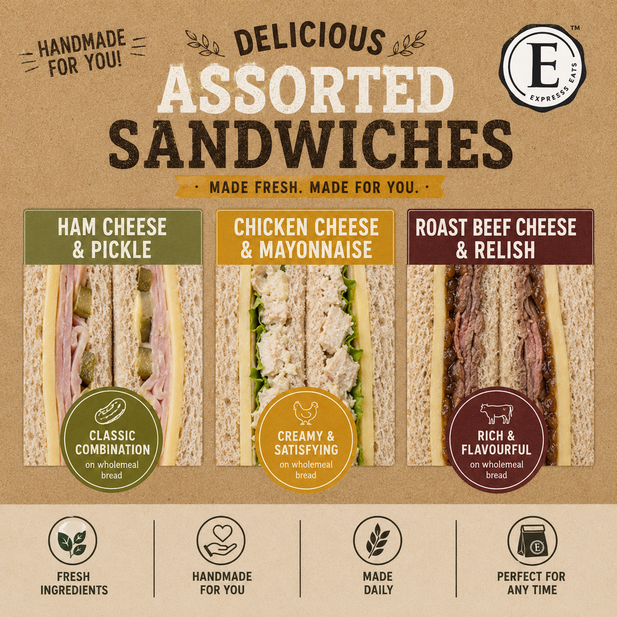 Sandwich Assorted Flavours