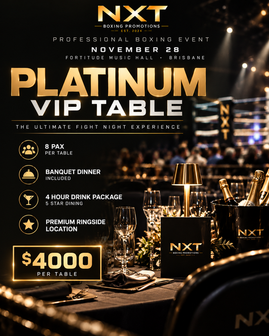 NOV 28 Platinum VIP Table (8PAX)