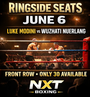 June 6 Seated Ringside (Row A)