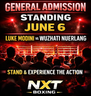 June 6 General Admission STANDING