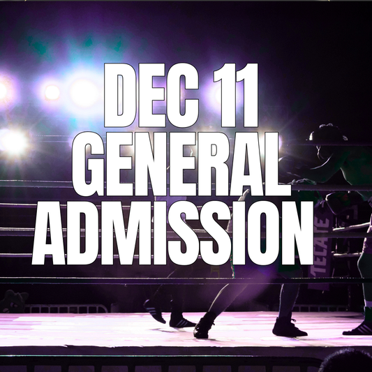 Dec 11 General Admission Standing