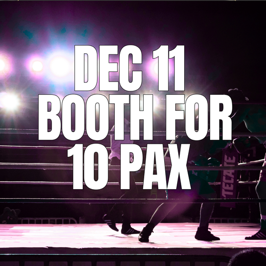 Dec 11 Booth (10 people)