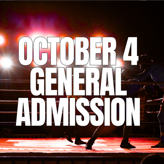 Oct 4 General Admission