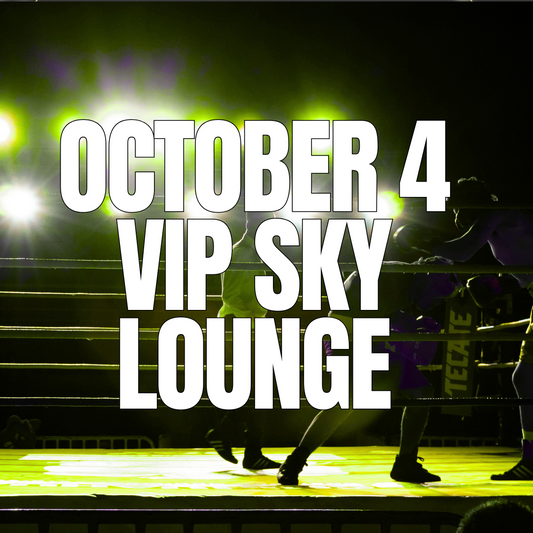 Octoober 4 VIP: Standing Upper-Level + Private Bar